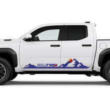TRD Heritage Sunset Retro Mountains Side Rocker Panel Decals Stickers for Toyota Tacoma 3