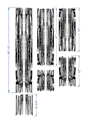 Splash Grunge Stripes Kit Vinyl Sticker Decal Graphic
