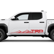 TRD Mountains Side Rocker Panel Decals Stickers for Toyota Tacoma 3