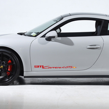 2x Porsche Porsche 911 Carrera 4 GTS Signature Side Doors Decals Stickers 6