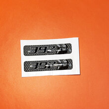 2x 392 Scat Pack Bee Challenger/Charger/Durango Key Fob Inlays emblem domed Sticker Decal
 3