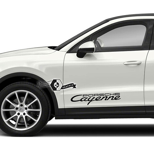 2 New Porsche 911 Porsche Carrera Side Line Stripes Doors Kit Decal Sticker 