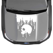 Hood Skull Blood Graphics Vinyl Stickers Decals fit Suba Forester 2
