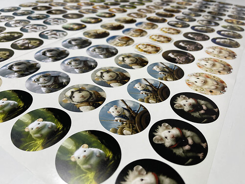 Hamsters Super Set For Kids Stickers Decals