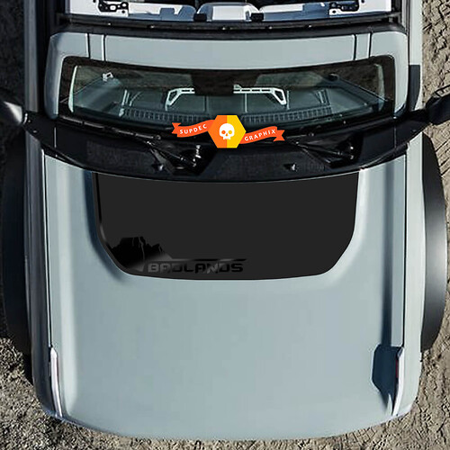 Badlands Hood Decal Sticker for Ford Bronco