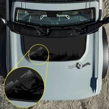 Badlands Hood Mountains Trees Decal Sticker for Ford Bronco 2 2