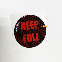 Keep Full Honeycomb Lime Red Door Insert emblem domed Sticker Decal for Challenger Dodge 2