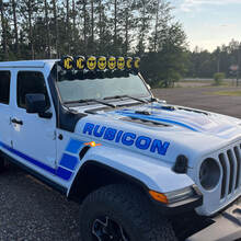 Jeep Wrangler JL 2023 Retro Rubicon Kit Vinyl Sticker Decals Kit 1 2