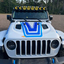 Jeep Wrangler JL 2023 Retro Rubicon Kit Vinyl Sticker Decals Kit 1 4