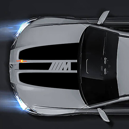 2027+ BMW M4  G82 G83 M3 G80 M Performance Hood M vinyl decal sticker
