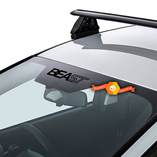 Ford Focus Fiesta Beast St Logo Banner Window Stickers Decals Graphic