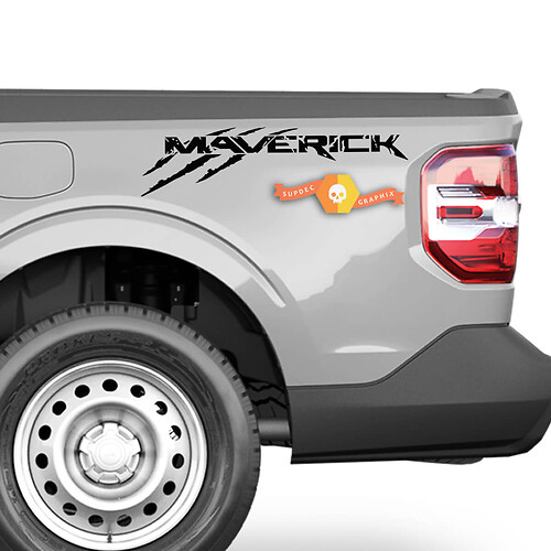 Pair Ford Maverick Claw Mark Vinyl 2022 2023 Graphics Decals Stickers Bed Side Decals Stickers Truck

