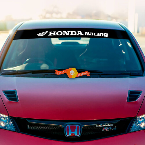 Honda Racing Motorsports Windshield Banner Vinyl Decal Sticker