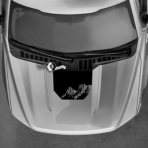 Ford Maverick Graphics Decals Mountains Hood Maverick Stickers