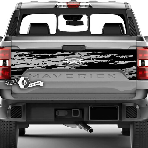 Ford F-150 XLT Maverick Tailgate Splash Mud Graphics Side Decals Stickers
