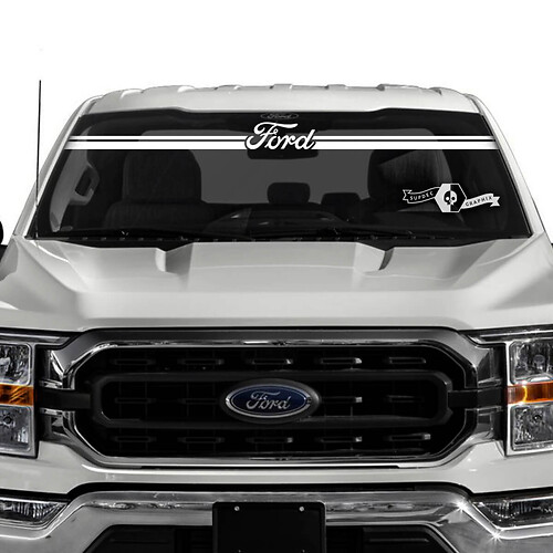 Ford F-150 Logo Window Windshield Graphics Decals Stickers