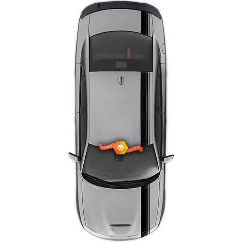 Dodge Charger Racing Stripes Graphics Decal Rally Stickers