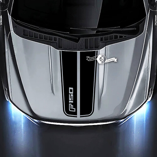 Ford F-150 XL XLT STX LARIAT Hood Trim Graphics Decals Stickers
