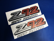 2 GMC Z92 OFF ROAD SEIRRA YUKON CANYON Decal Sticker 3