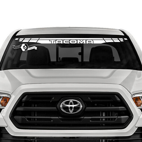 Toyota Tacoma SR5 Windshield Line Vinyl Decals Graphic Sticker