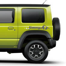 Suzuki JIMNY Mauntenz Side graphics Doors decal Logo stikar
 2