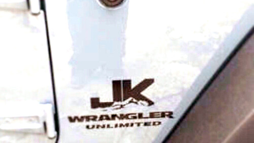 2 JK Jeep Mountain Wrangler Unlimited CJ TJ YK JK XJ All Colors Sticker Decal