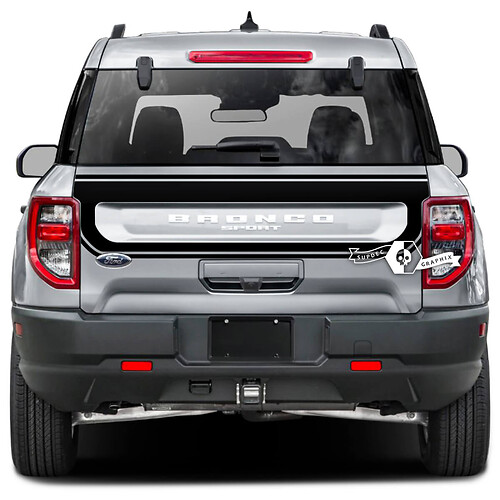 Ford Bronco Tailgate Bed Wrap Trim Decals Stickers
