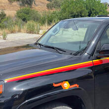 2023 Toyota 4Runner 40th-Anniversary Side Body Stripes Vintage Sunset Old School style 3