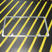Blank Billet Slimline US USA License Plate Frame CNC Aircraft Grade Aluminum
 3