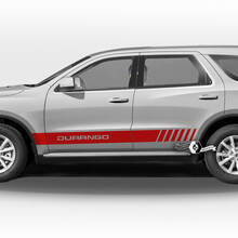 Pair Dodge Durango Side Doors Rocker Panel Stripes Decal Vinyl Stickers 2