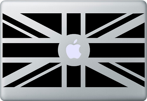 Great Britain United Kingdom Flag Decal Sticker for MacBook
