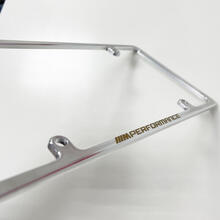M Performance Billet Slimline US USA License Plate Frame CNC Aircraft Grade Aluminum 2