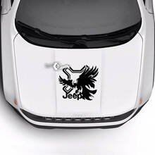Jeep Renegade Trailhawk Sport Hood Bald Eagle Vinyl Decal Sticker  2