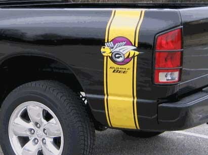 Dodge Ram Rumble Bee Yellow Stickers Decals
