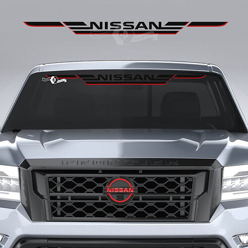Windshield Decal for Nissan Frontier Pro-4X Vinyl Sticker
