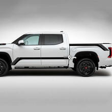 Pair Toyota Tundra Vintage Retro Rocker Panel Bed Side Rear Fender Stripes Vinyl Stickers Decal
 3