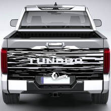 Toyota Tundra Bed Pickup Truck Tailgate Destroyed Grange Stripes Vinyl Stickers Decal 3