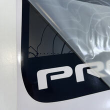 Toyota Tacoma TRD PRO Hood Topographic Sticker Decal Graphics fit to 2016-2024
 2