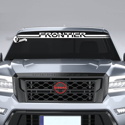 Windshield Nissan Logo Frontier Vinyl Stickers Decals Graphics