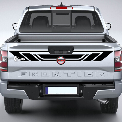 Nissan Frontier Tailgate Vinyl Stickers Decals Graphics