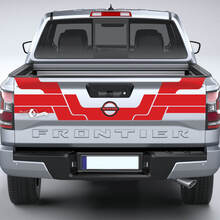 Nissan Frontier Tailgate Geometry Vinyl Stickers Decals Graphics  2