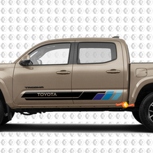 2 Toyota Tacoma Side Doors Stripes Rocker Panel Vinyl Stickers Decal Kit for Toyota Tacoma 3