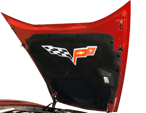 Corvette C6 Hood Logo Decal Sticker