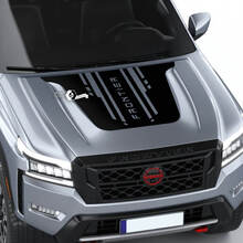 Nissan Frontier S SV Pro-4x Hood Decal Vinyl Logo Graphic Decals Sticker 2