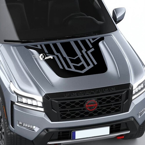 Nissan Frontier S SV Pro-4x Hood Vinyl Decal Logo Graphic Sticker