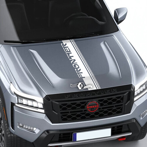 Nissan Frontier S SV Pro-4x Hood Decal Stripe Vinyl Logo Graphic Decals Sticker