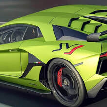 Lamborghini Aventador SVJ Side Decal Sticker Graphics 2