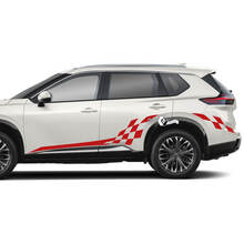 Nissan Rogue Side Door Rear Fender Stripe Sticker Decal Vinyl Graphic  2
