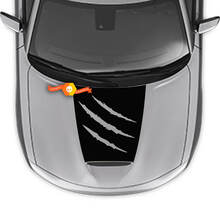 BEAST Claw Scratch Marks Hood Sticker Decal for Dodge Charger 2015-2024 3