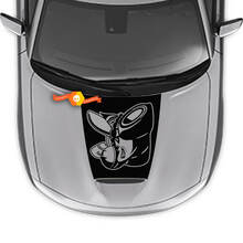 Scat Pack Hood Sticker Decal for Dodge Charger 2015-2024 2